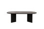 Nordure Sable Mesa de Centro Madera Negro Elegante y Funcional para Salón